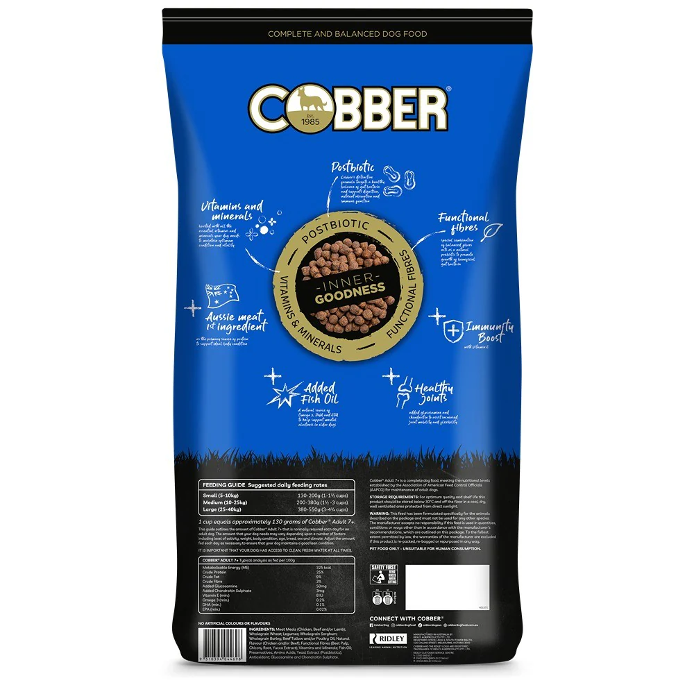 Cobber Adult 7+ Senior Dry Dog Food - Image 3