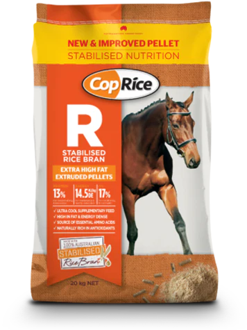 Coprice R Stabilised Rice Bran Pellets