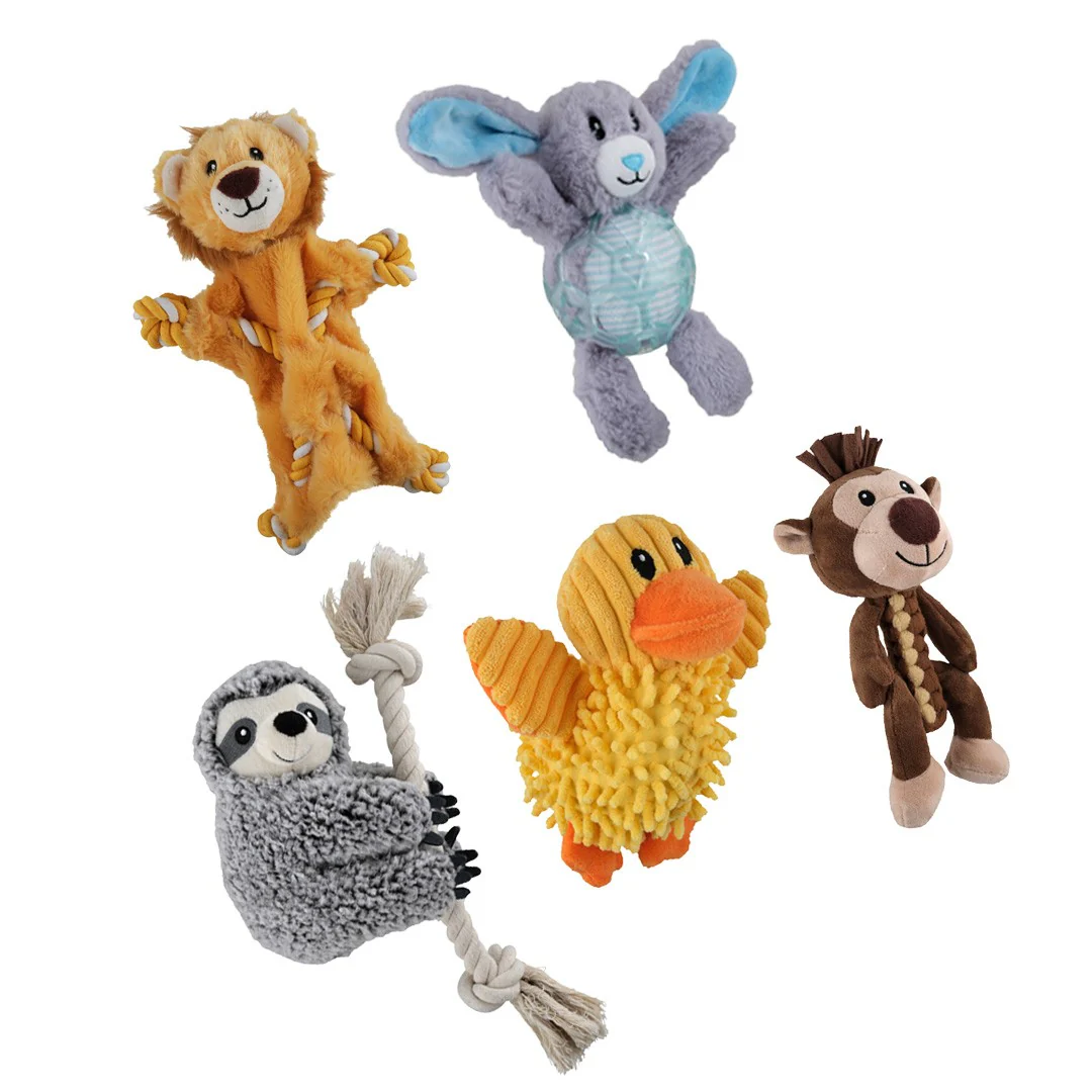 Creatures Duck Plush Dog Toy - Image 6
