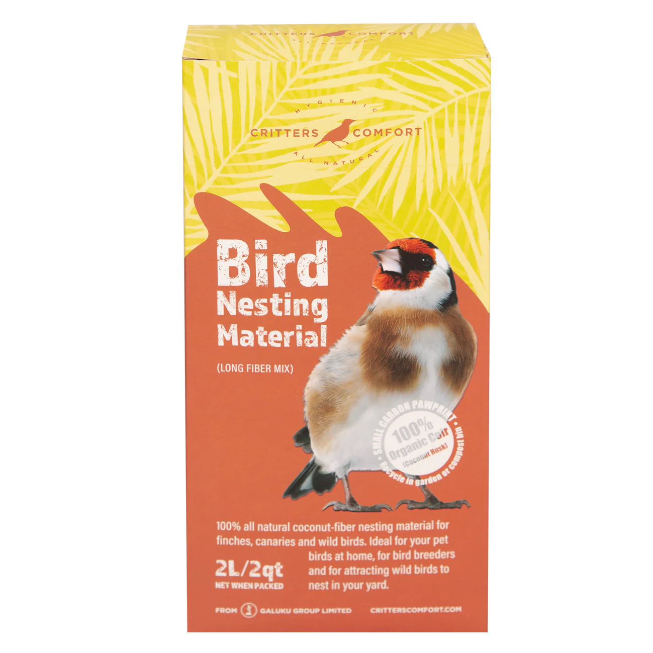 Critters Comfort Bird Nesting Material 2L - Image 4