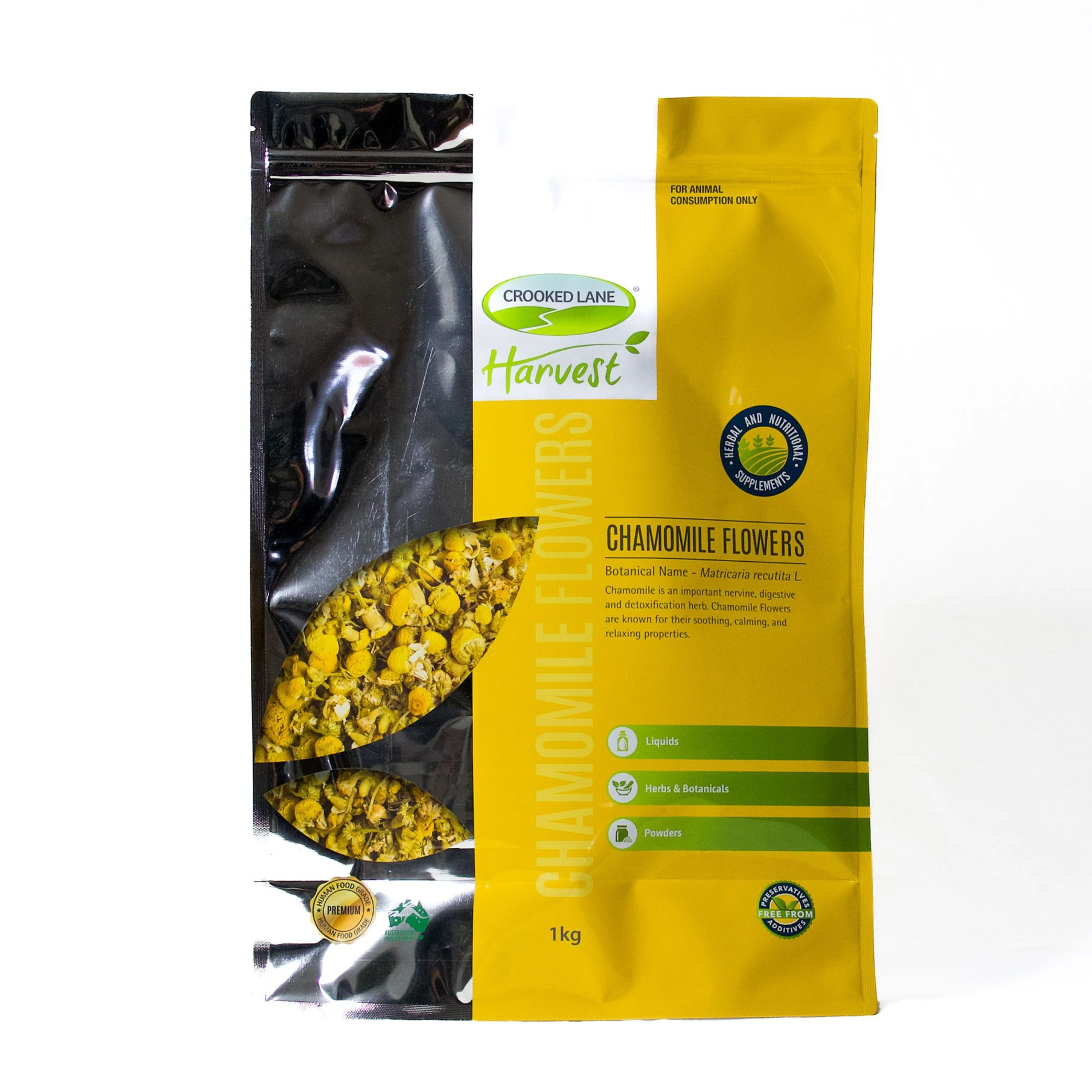 Crooked Lane Chamomile Flowers Horse & Dog Supplement - Image 2