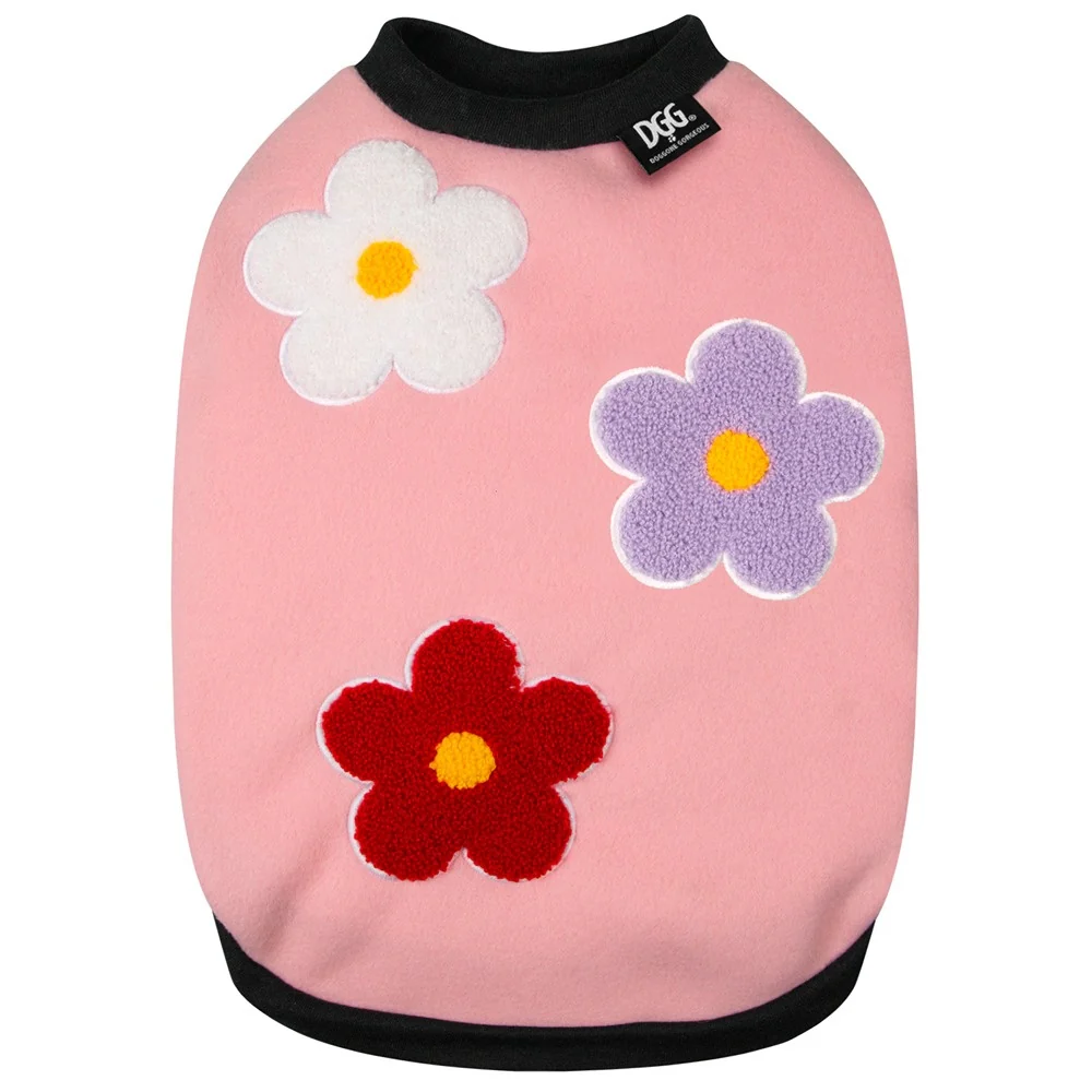 DGG Designer Warmie Dog Jumper Daises - Image 5