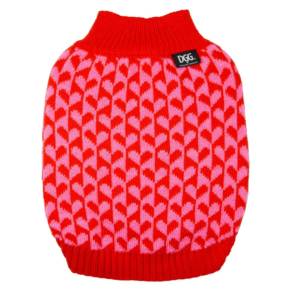 DGG Fashion Knit Dog Jumper Sweetheart - Image 2