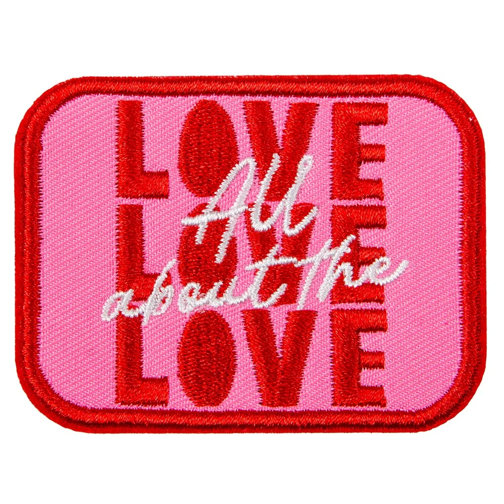DGG Iron On Badge All About Love