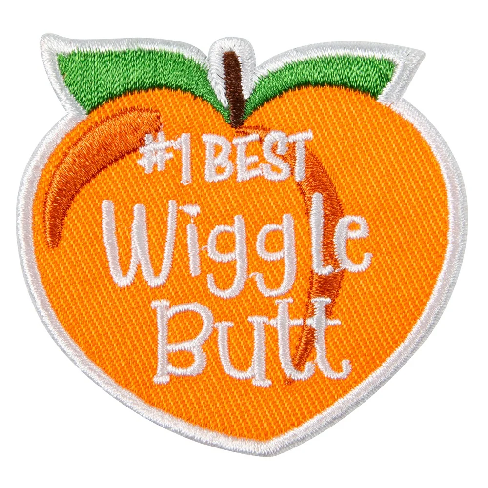 DGG Iron On Badge Wiggle Butt