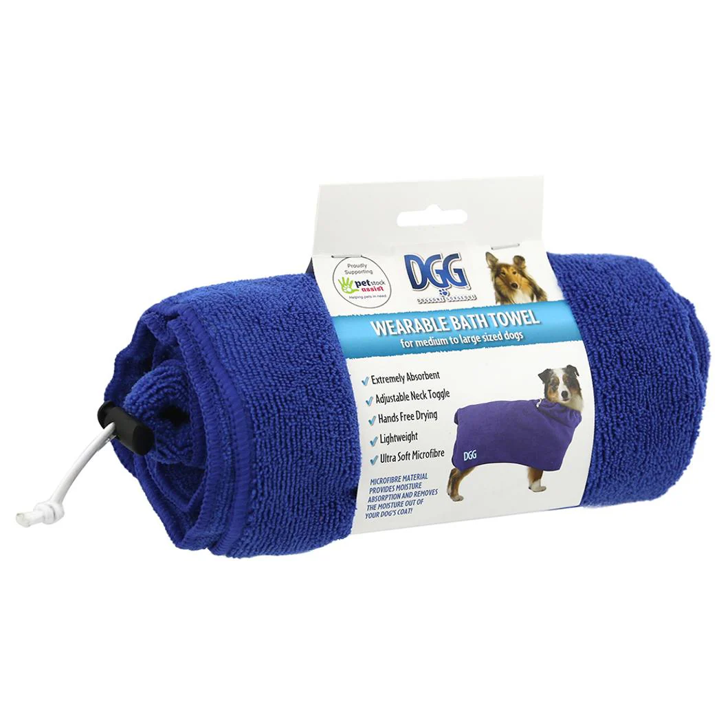 DGG Microfibre 2-in-1 Bath Robe & Towel - Image 8