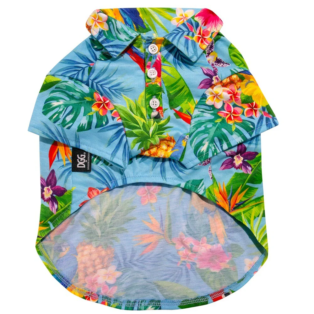 DGG Resort Dog Shirt Parrot Paradise - Image 4