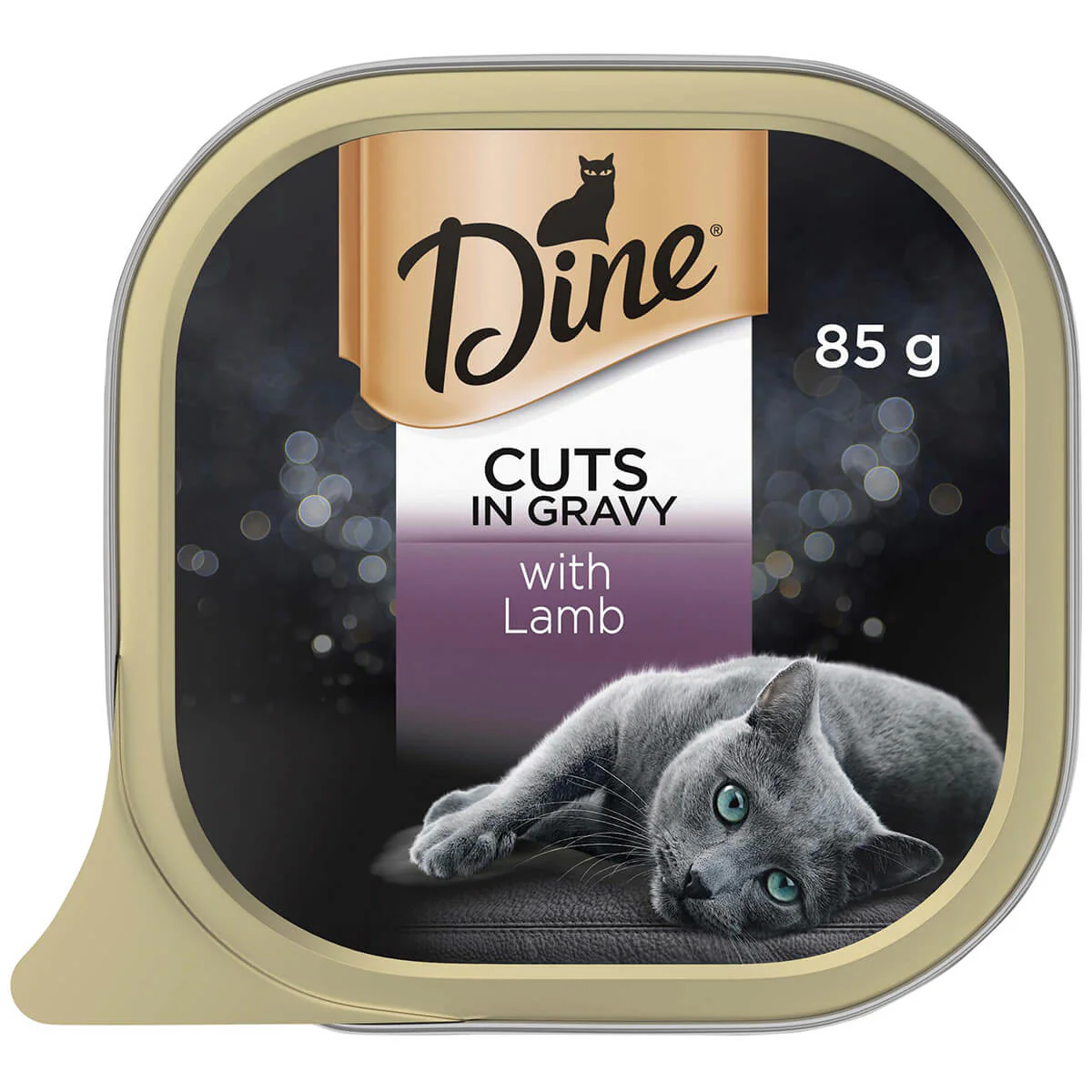 Dine Daily Variety Lamb Cuts In Gravy Wet Cat Food Tray 85g - Image 2