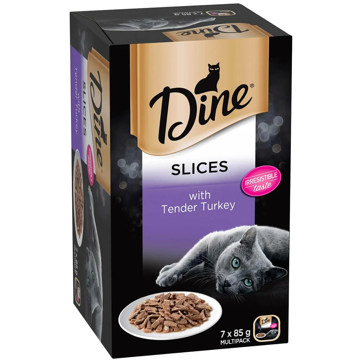 Dine Daily Variety Turkey Cuts In Gravy Wet Cat Food - Image 5