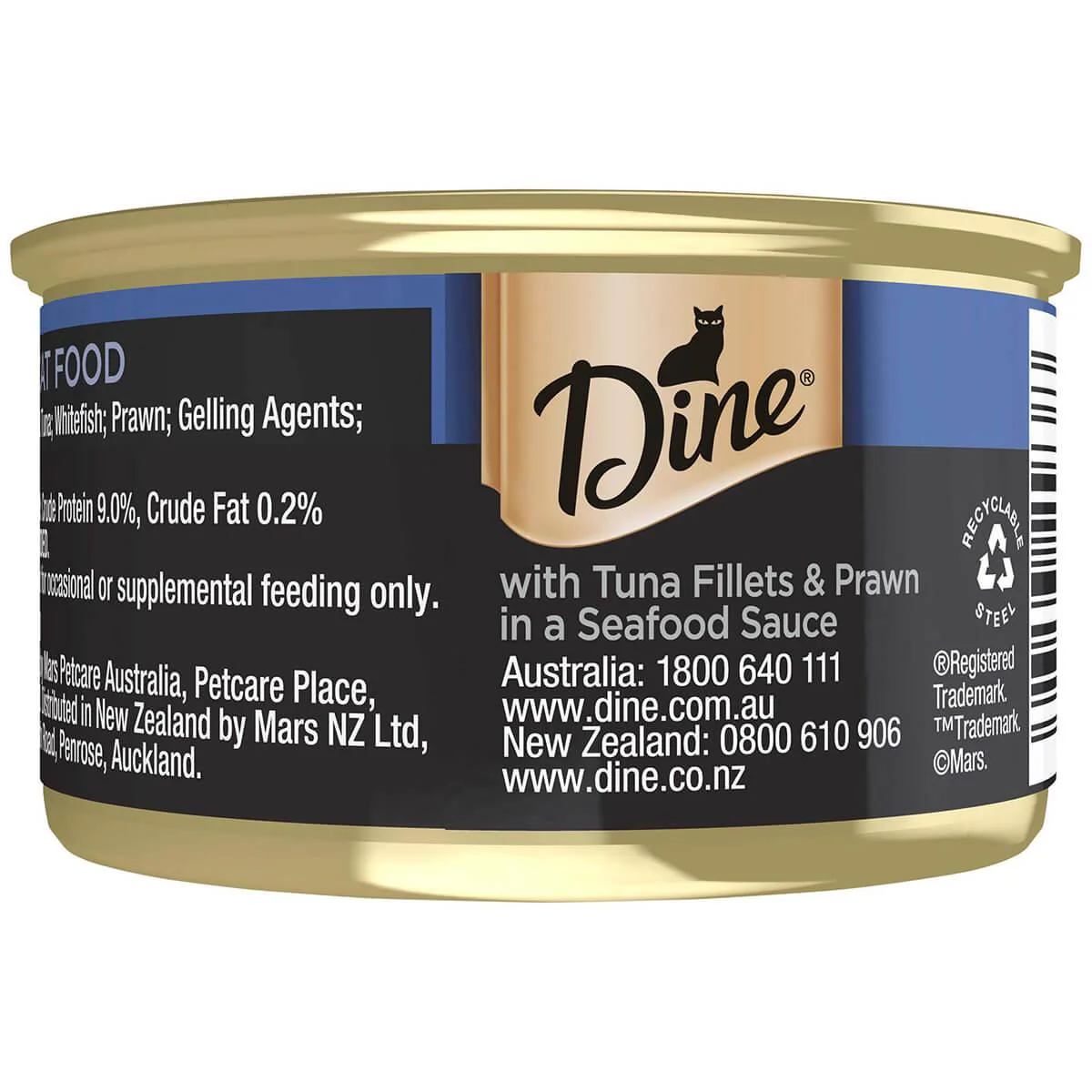 Dine Desire Tuna Fillets & Whole Prawns Wet Cat Food - Image 6