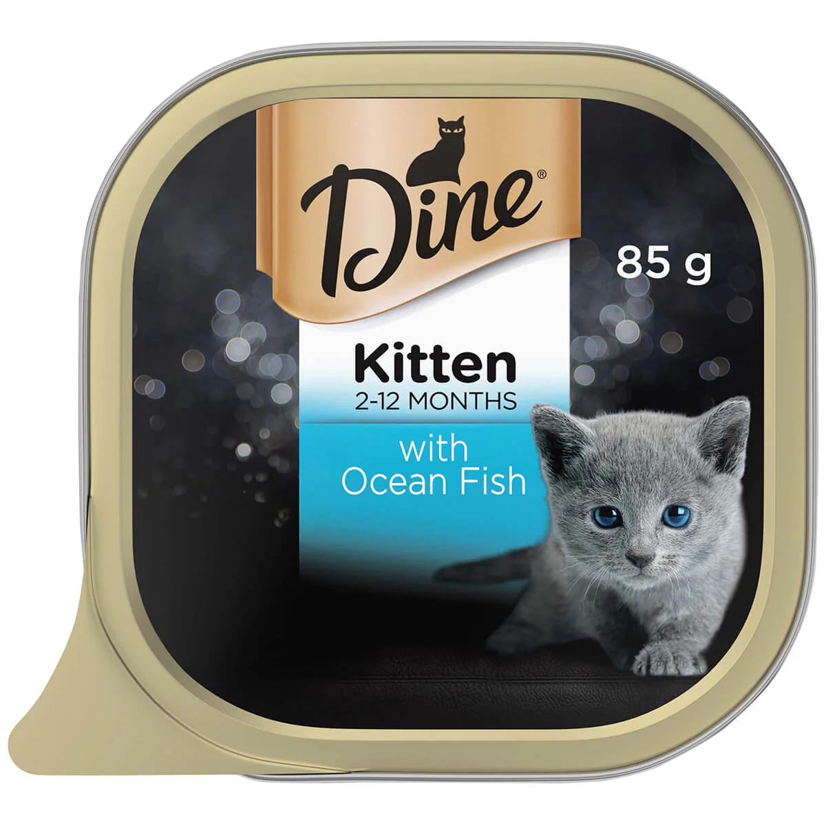 Dine Kitten Steamed Ocean Fish Wet Cat Food 85G - Image 4
