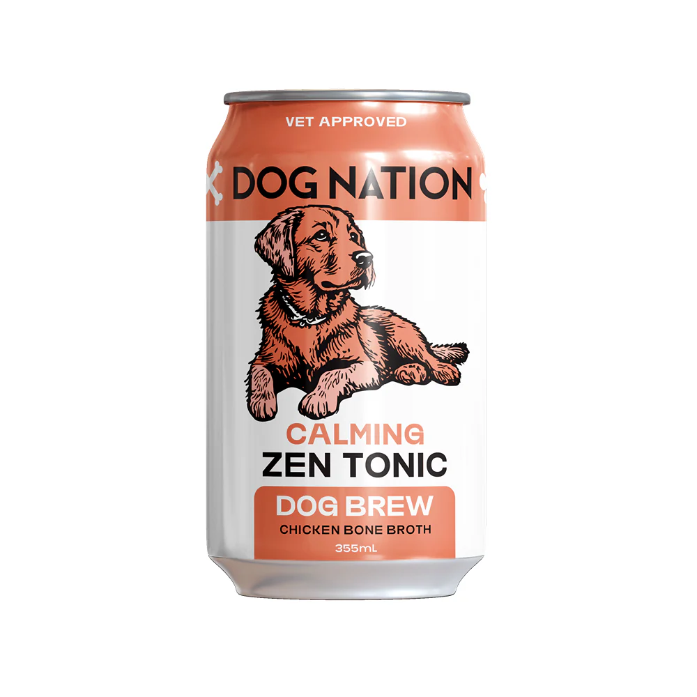 Dog Nation Dog Beer Calming Chicken Bone Broth Dog Treats - Image 3