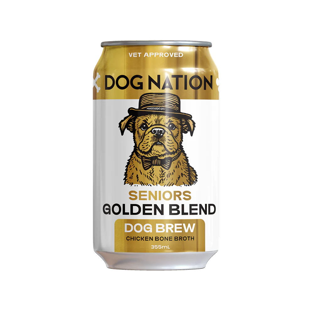 Dog Nation Dog Beer Chicken Bone Broth Senior Dog Treats - Image 3