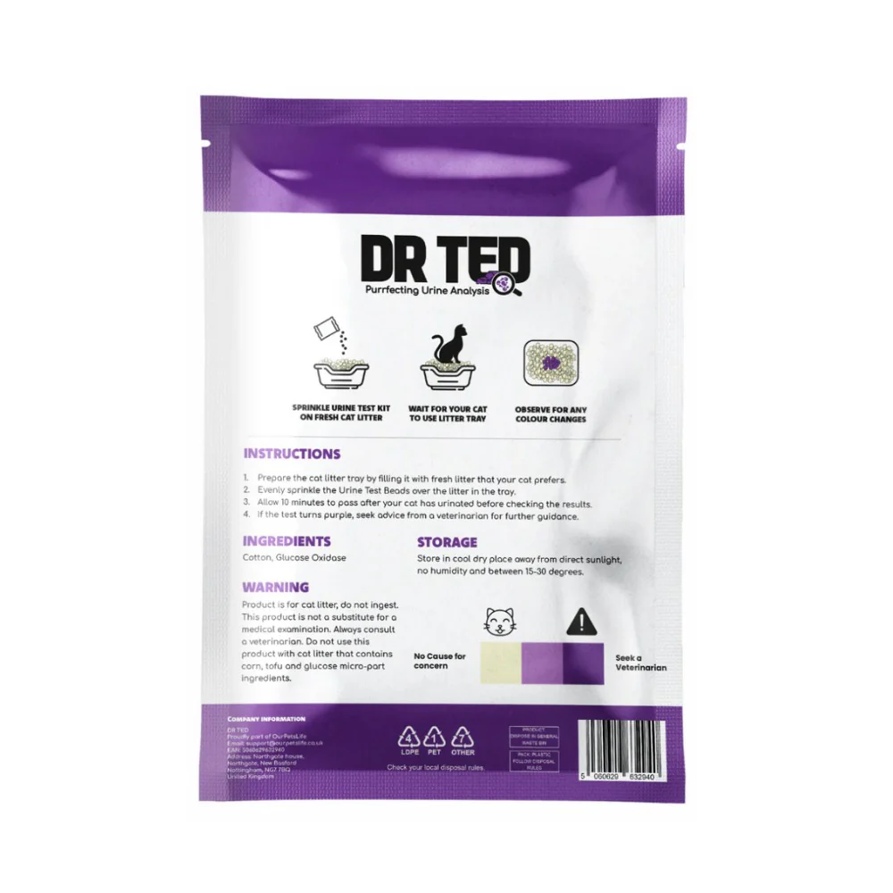 Dr Ted Cat Urine Test Kit Glucose Detector - Image 2