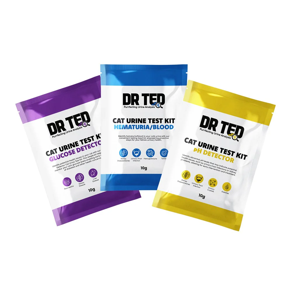 Dr Ted Cat Urine Test Kit Glucose Detector - Image 3