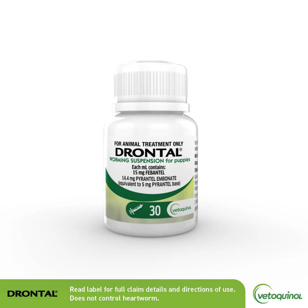 Drontal Puppy Worming Suspension 30ml - Image 2
