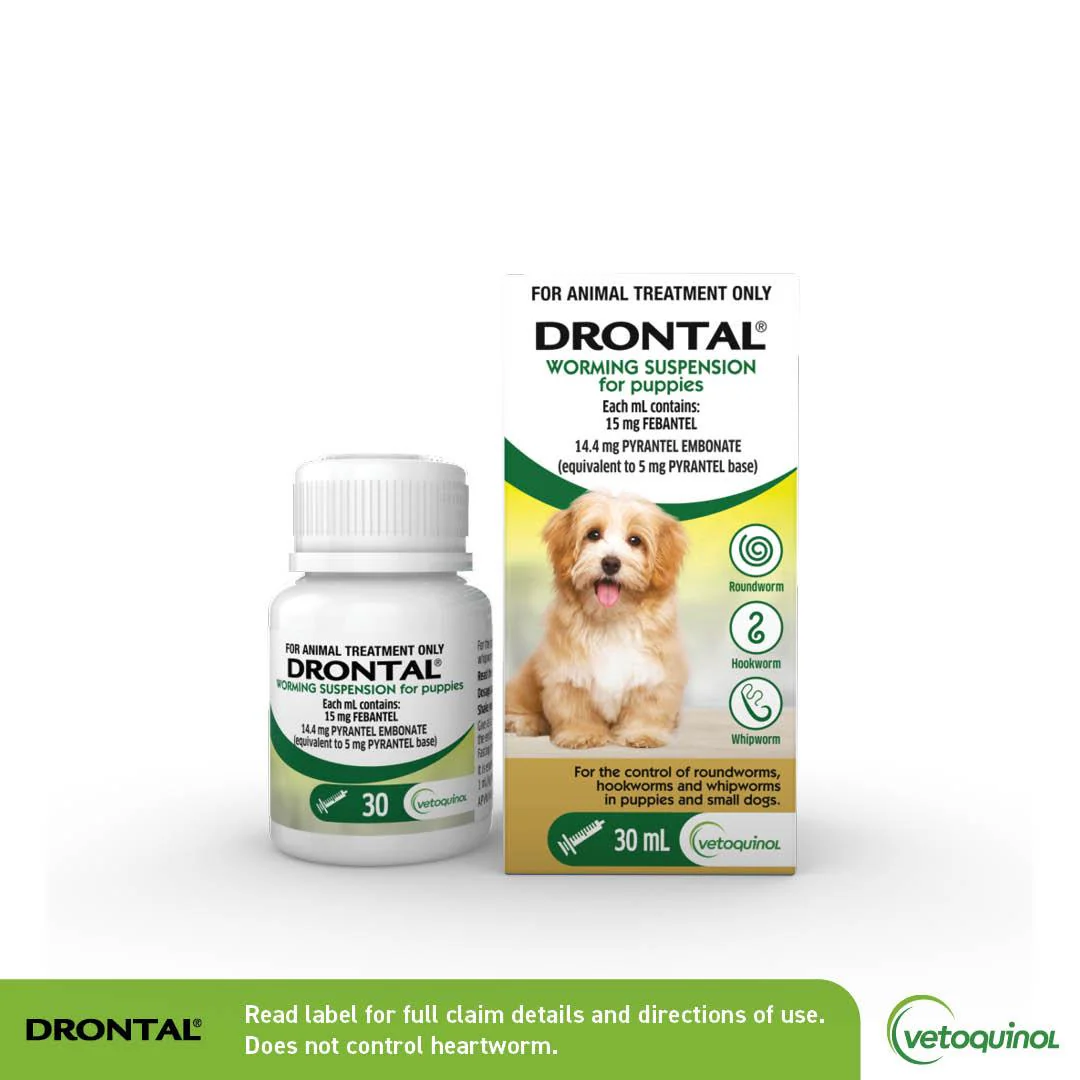 Drontal Puppy Worming Suspension 30ml - Image 3