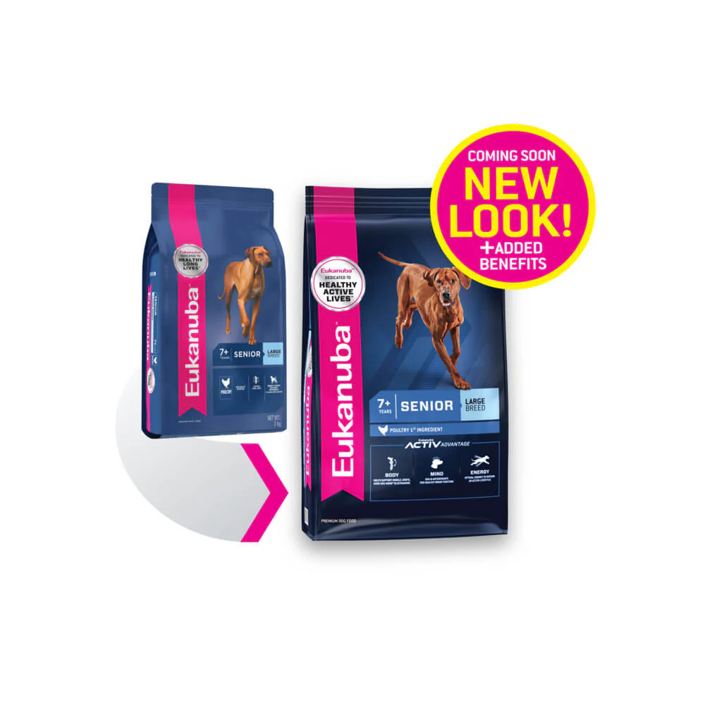 Eukanuba Large Breed Senior Dry Dog Food 14kg - Image 3
