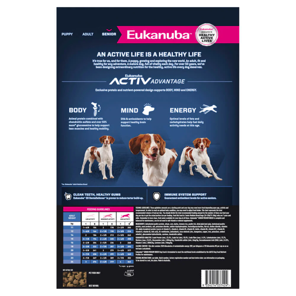 Eukanuba Senior Chicken Dry Dog Food - Image 9