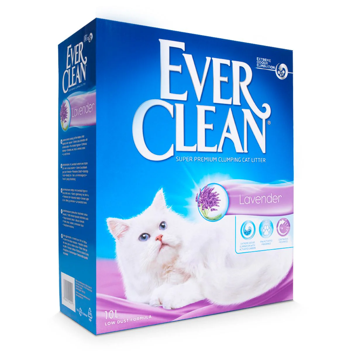 Ever Clean Lavender Scented Clumping Cat Litter 10L - Image 2