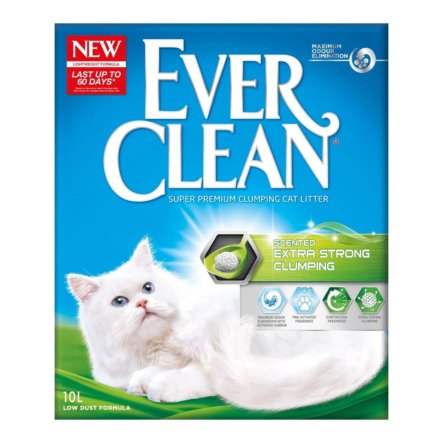 Ever Clean Scented Extra Strong Clumping Cat Litter 10L - Image 4