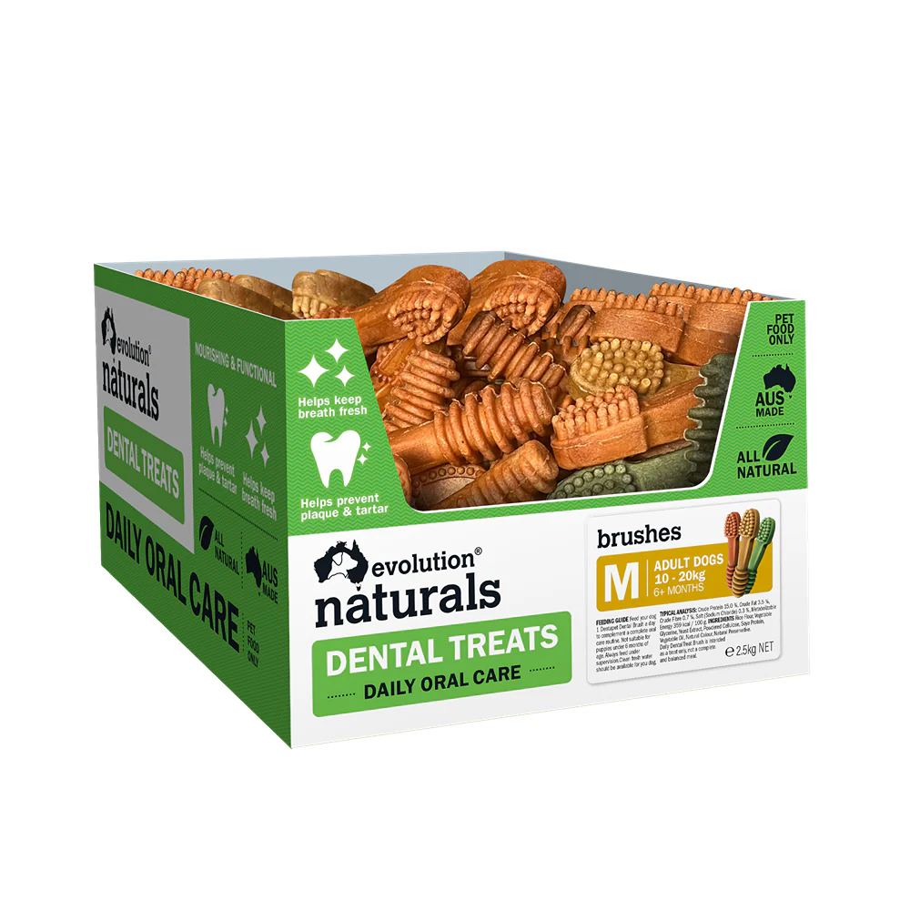 Evolution Naturals Dental Brush Dog Treats Medium - Image 6