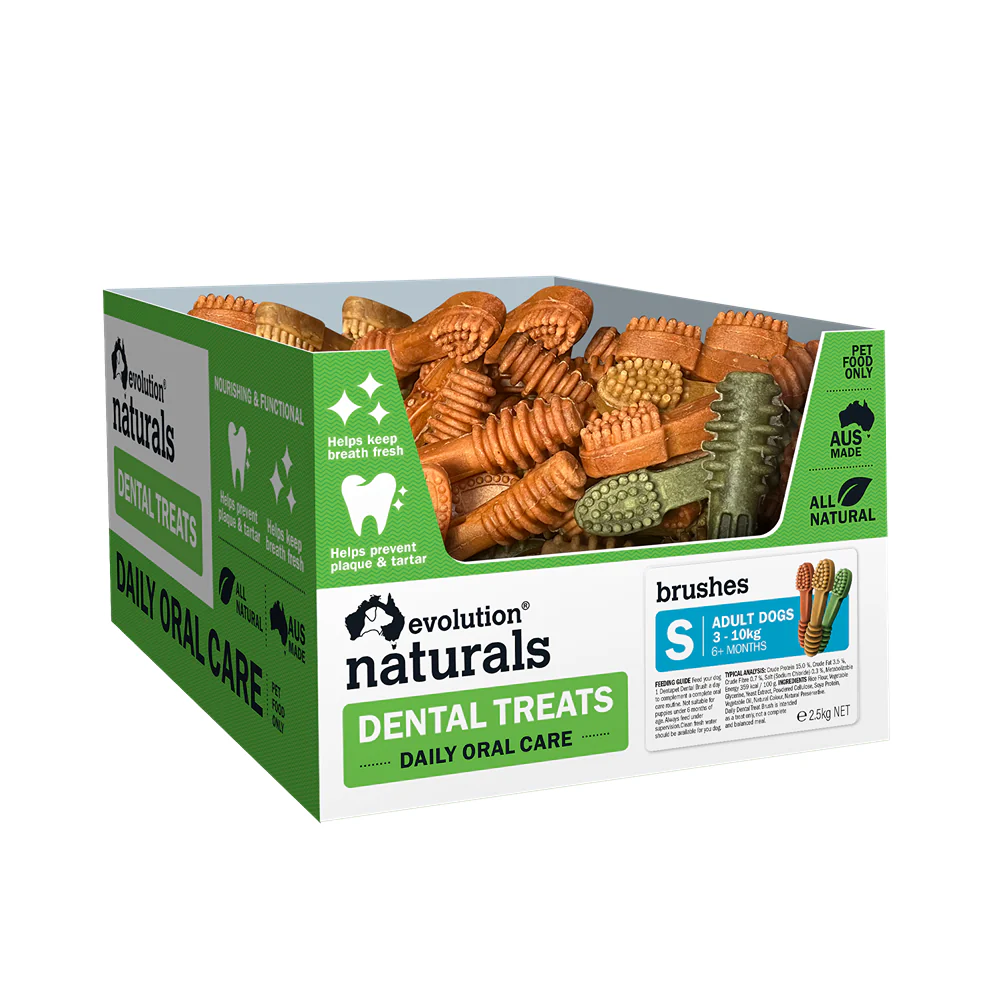 Evolution Naturals Dental Brush Dog Treats Small - Image 3