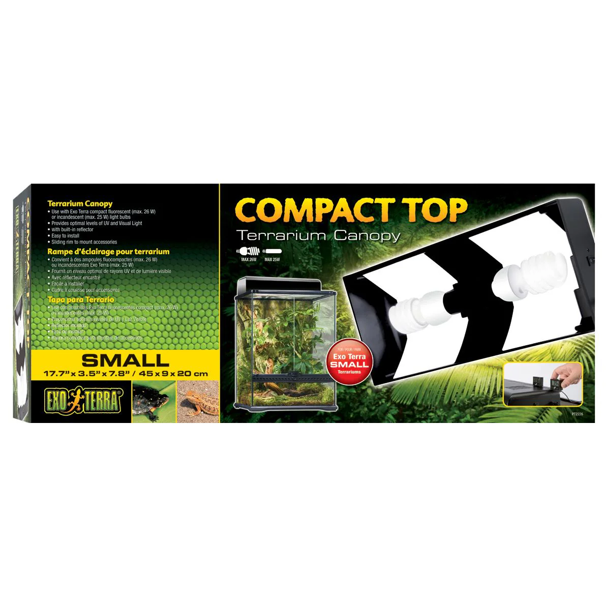 Exo Terra Compact Fluoro Light Unit - Image 2