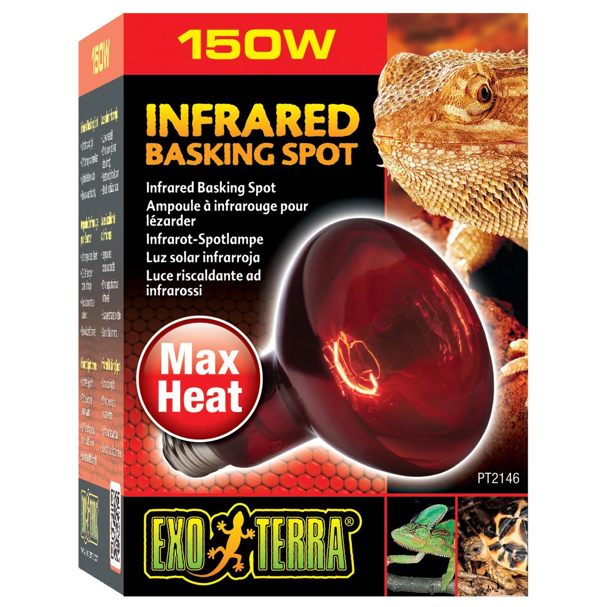 Exo Terra Heat Glo Infrared He at Lamp 150 Watt - Image 3