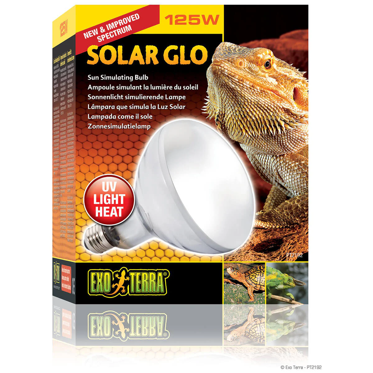 Exo Terra Solar Glo Self Ballasted UV Heat Lamp 125W - Image 3