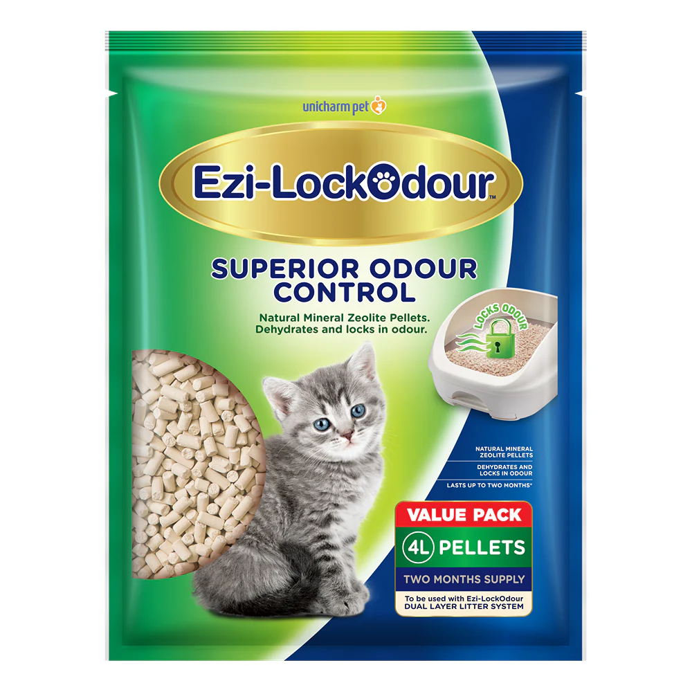 Ezi-LockOdour Natural Mineral Zeolite Pellet Cat Litter - Image 2