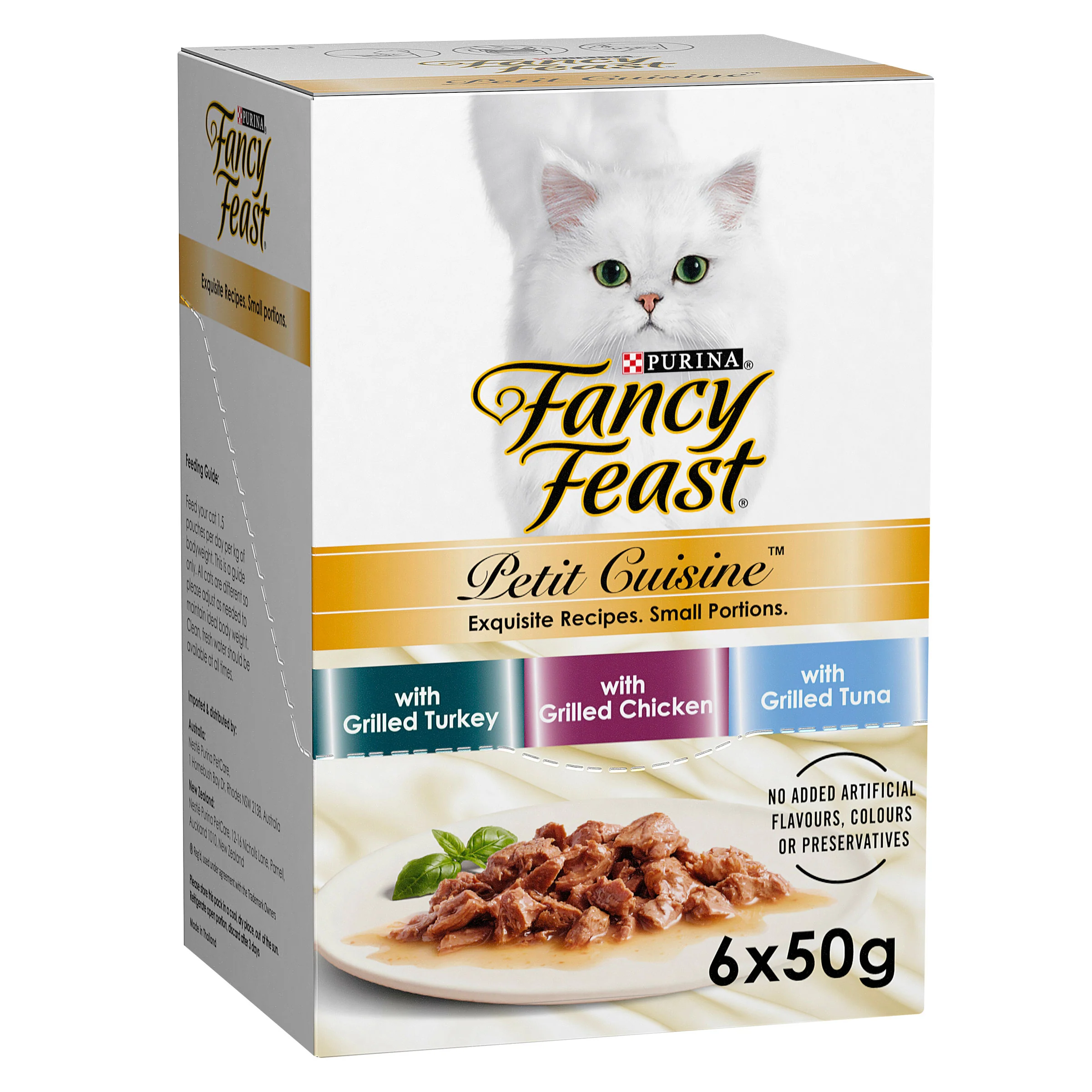 Fancy Feast Adult Petit Cuisine Turkey And Chicken And Tuna Grilled Wet Cat Food 6 X 50g - Image 15