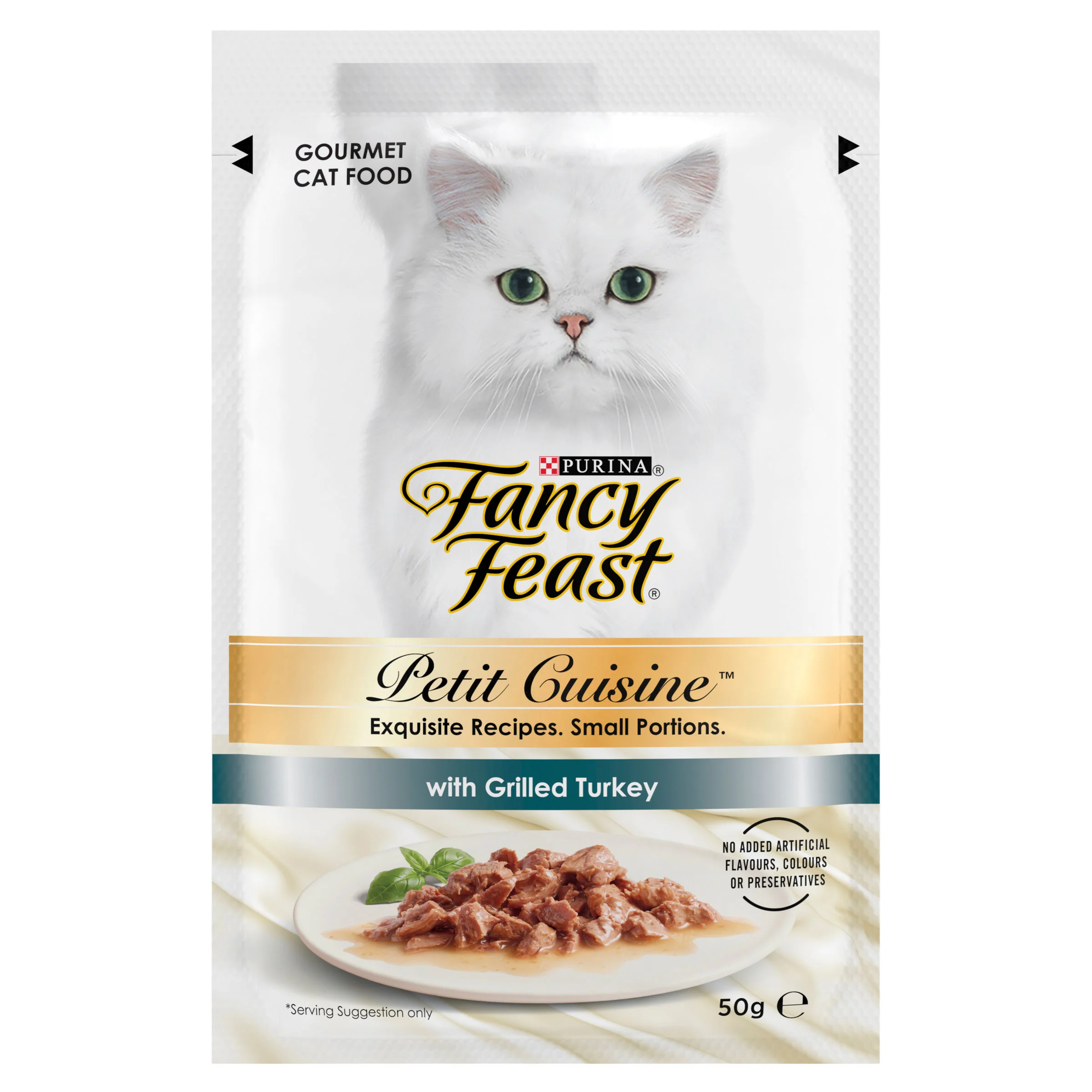 Fancy Feast Adult Petit Cuisine Turkey And Chicken And Tuna Grilled Wet Cat Food 6 X 50g - Image 9