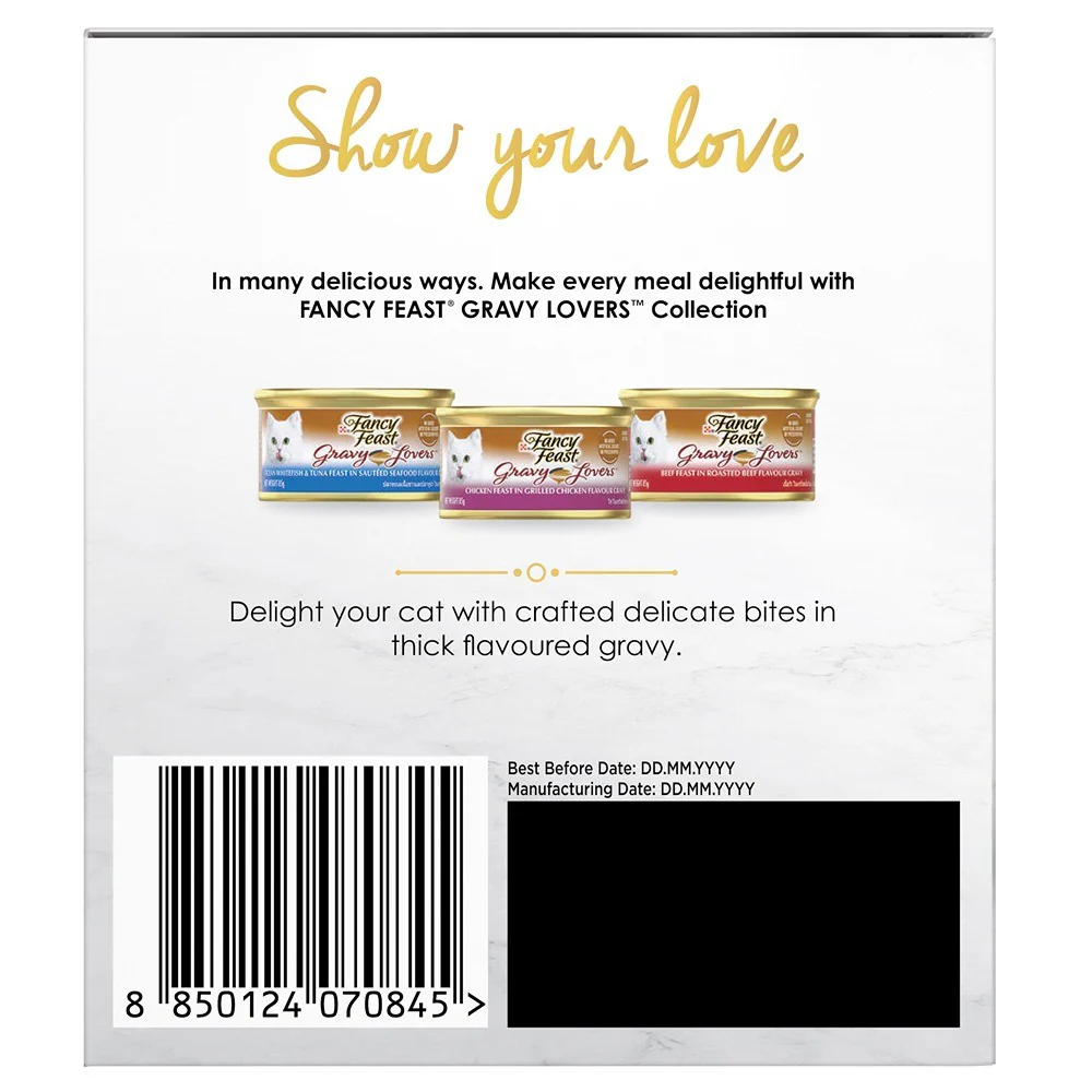 Fancy Feast Gravy Lovers Collection Wet Cat Food 24x85g - Image 6