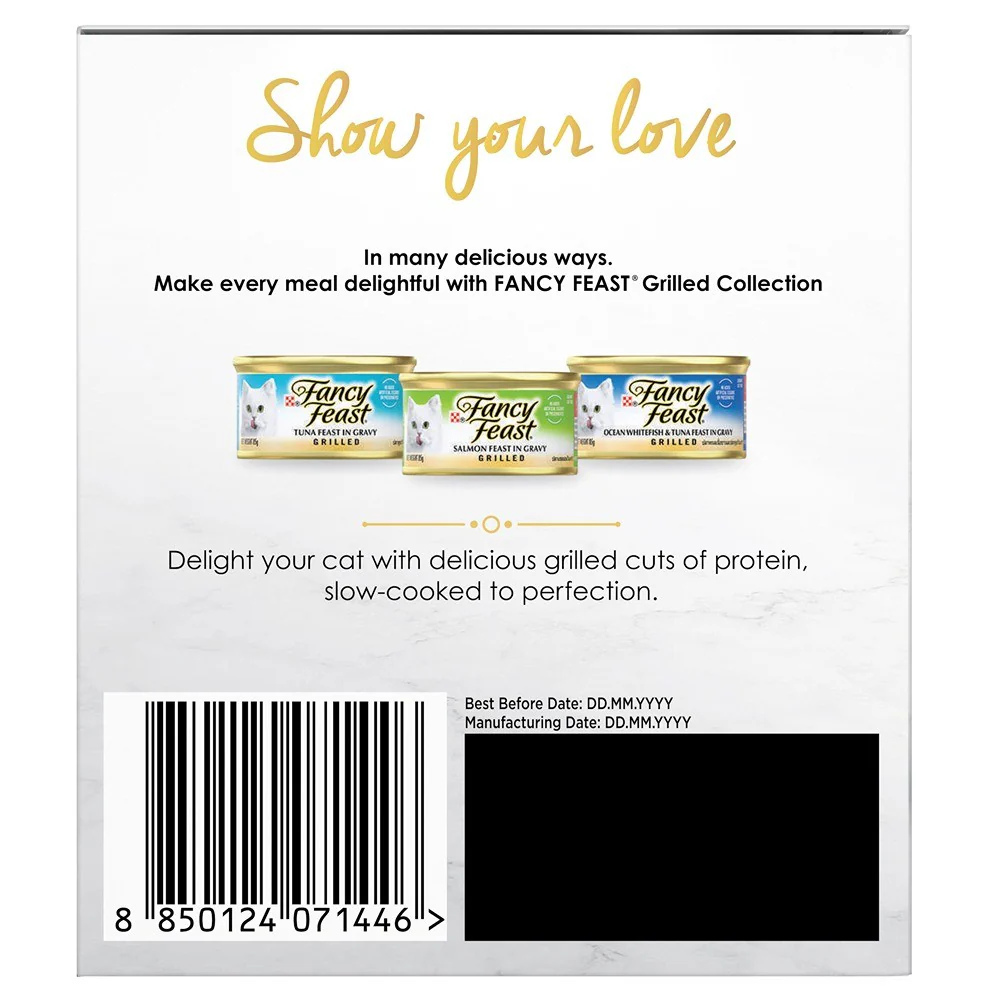 Fancy Feast Grilled Seafood Collection Wet Cat Food 24x85g - Image 6