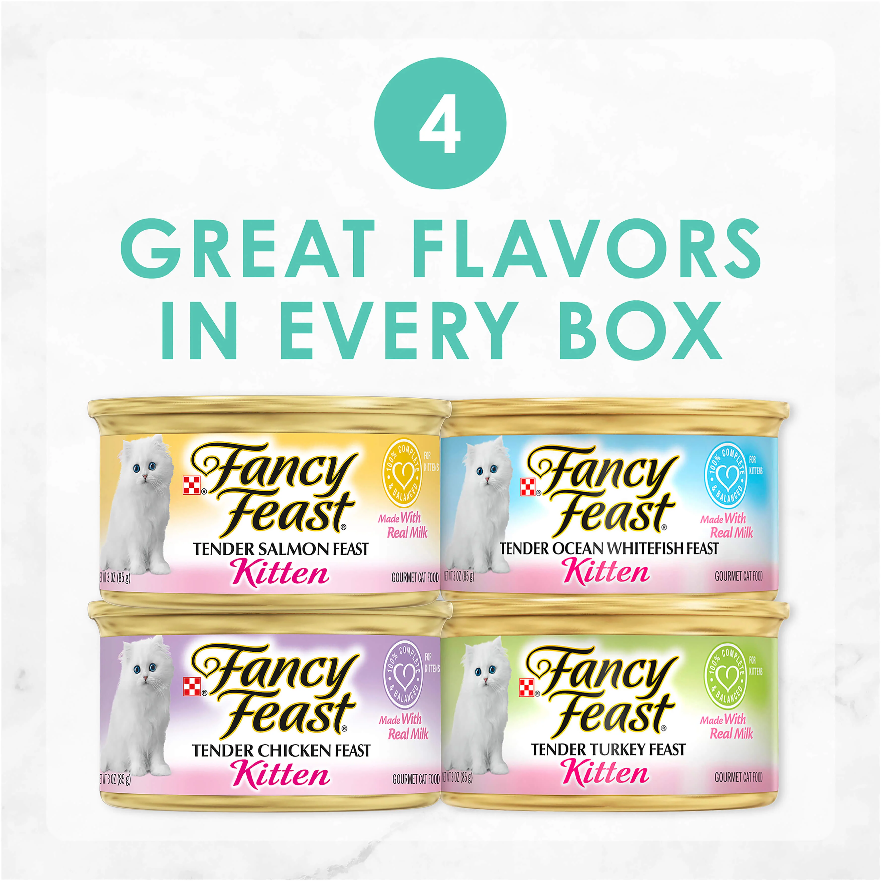 Fancy Feast Classic Paté Collection Kitten Wet Cat Food - Image 24