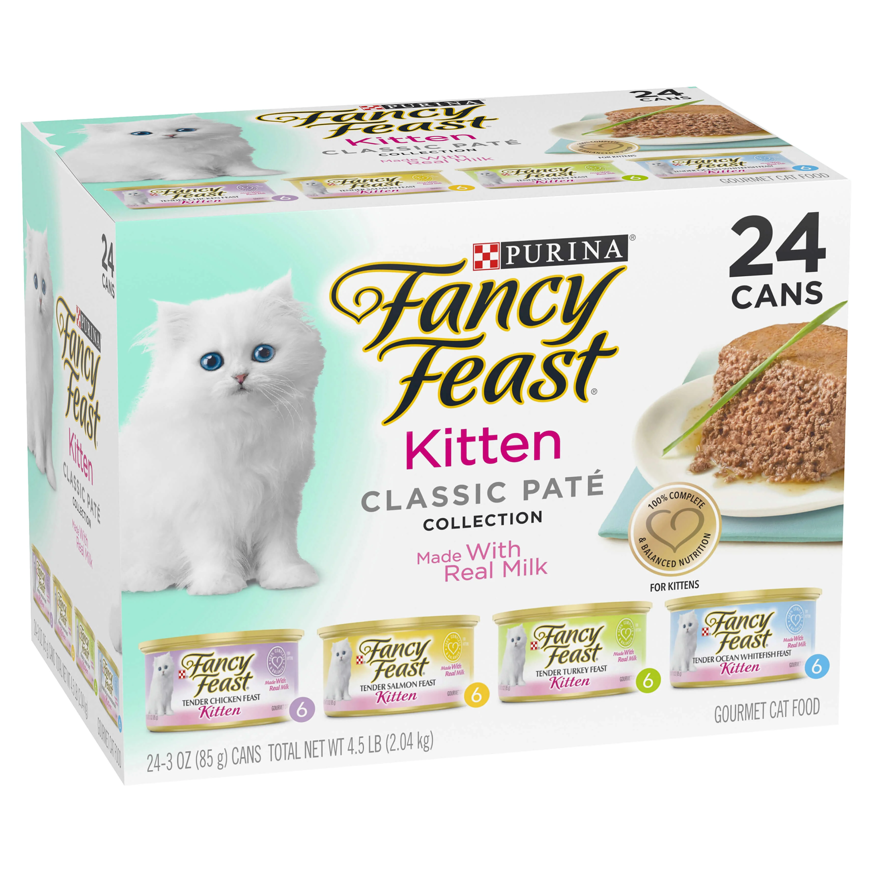 Fancy Feast Classic Paté Collection Kitten Wet Cat Food - Image 3