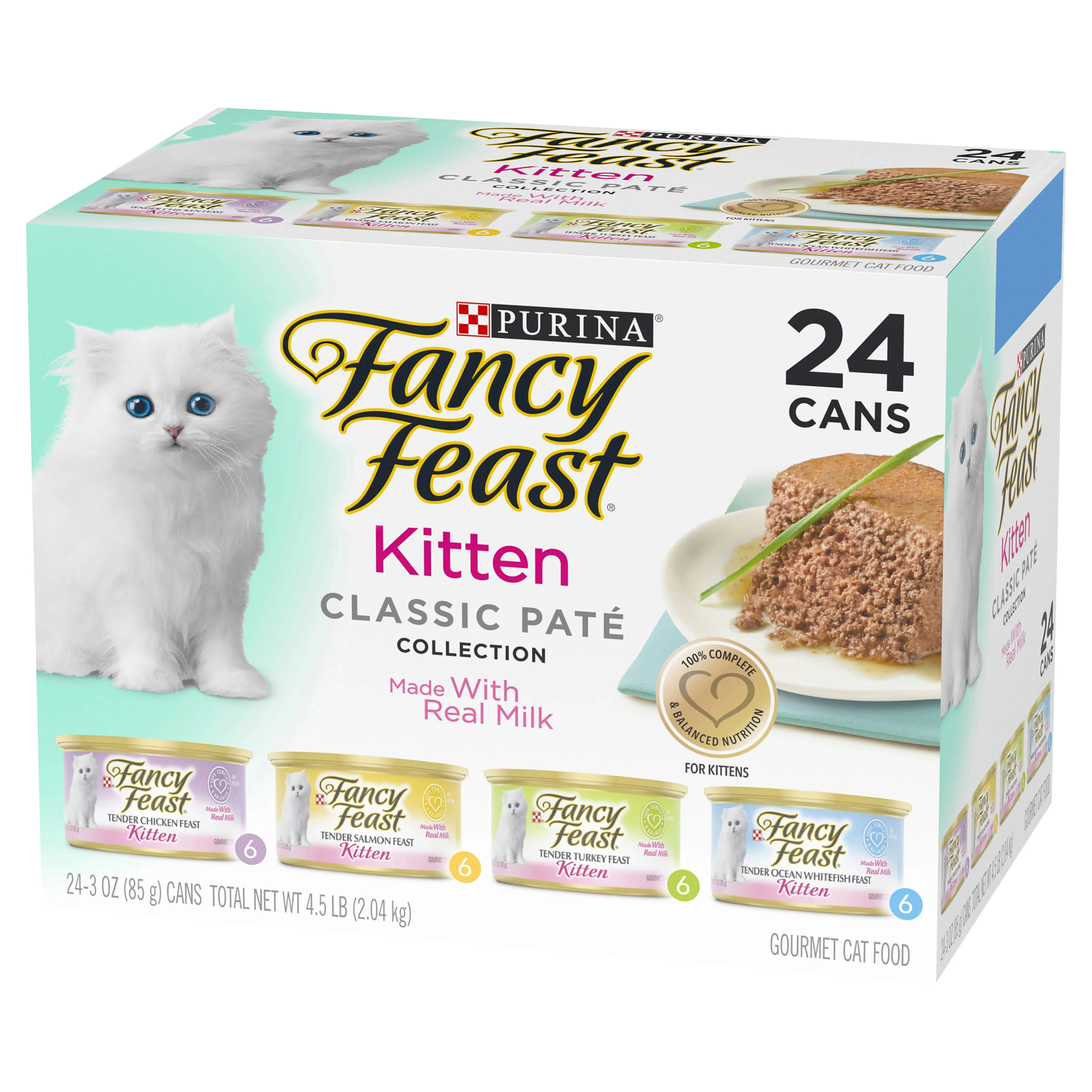 Fancy Feast Classic Paté Collection Kitten Wet Cat Food - Image 4