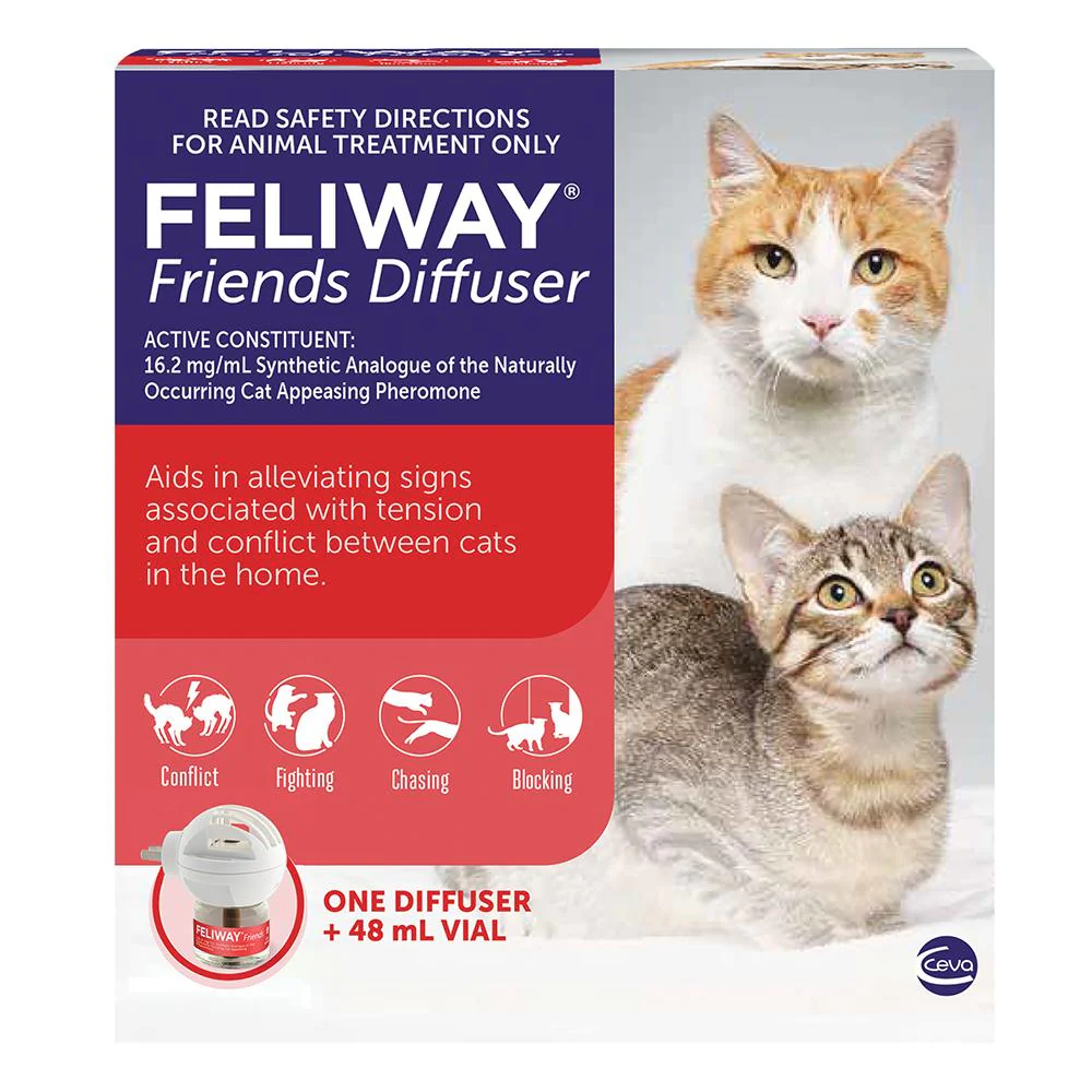 Feliway Friends Diffuser Plug and 48ml Refill Vial - Image 11