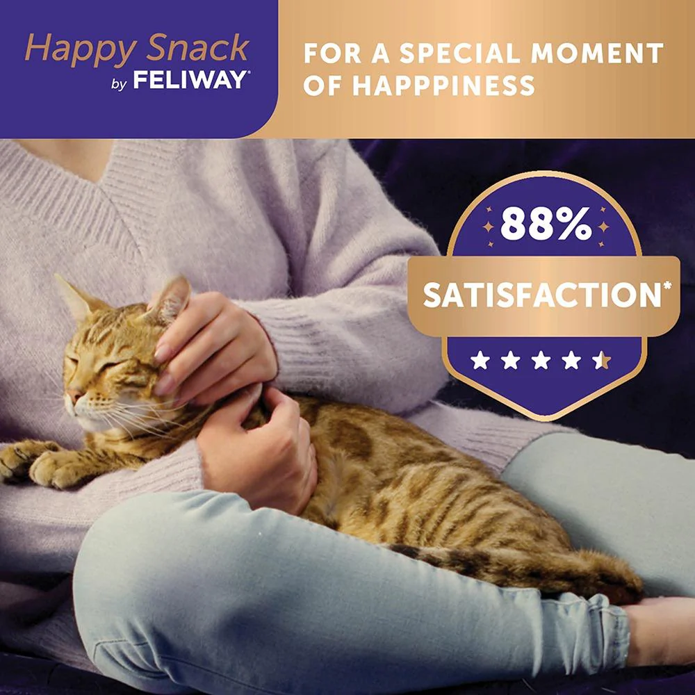 Feliway Happy Snack Lickable Calming Treats 6x15g - Image 7