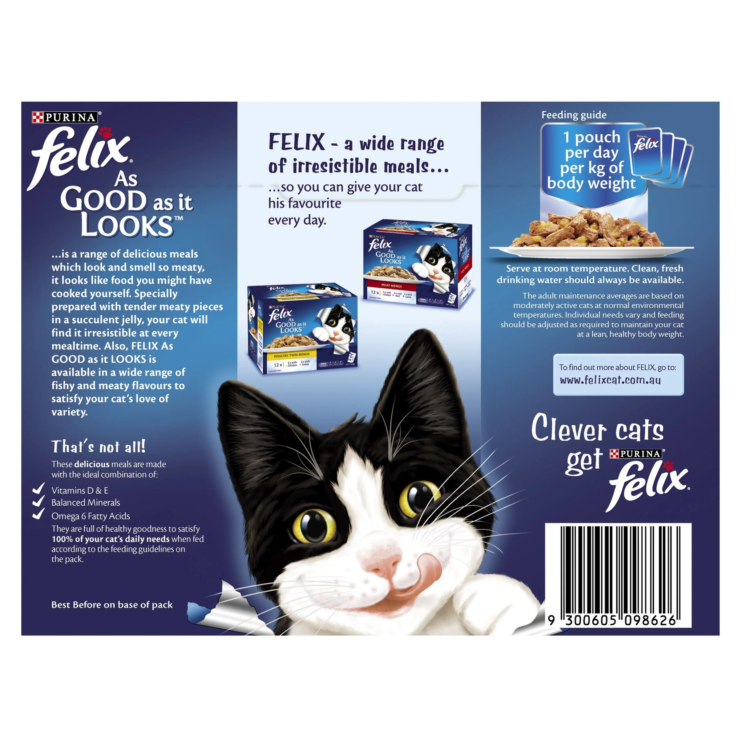 Felix As Good As It Looks Ocean Fish Wet Cat Food 12x85g - Image 3