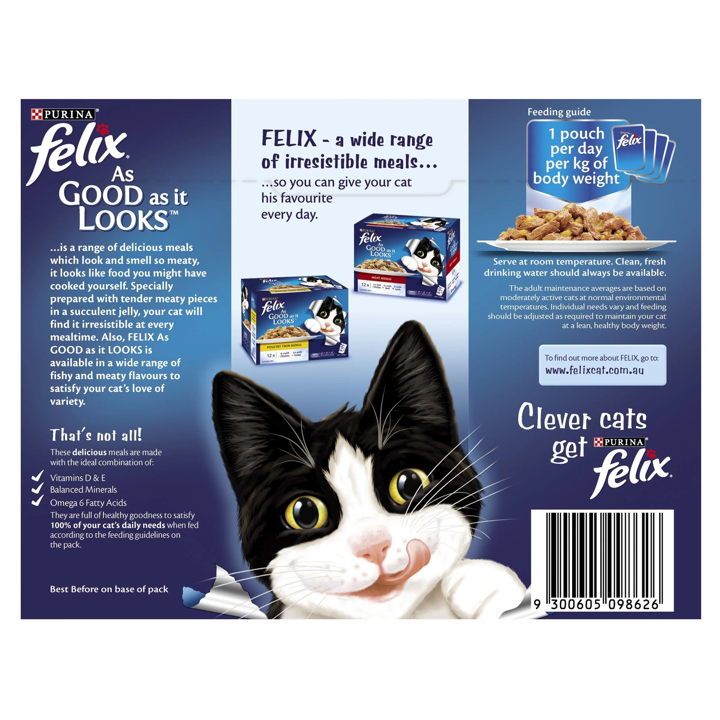 Felix As Good As It Looks Ocean Fish Wet Cat Food 12x85g - Image 4