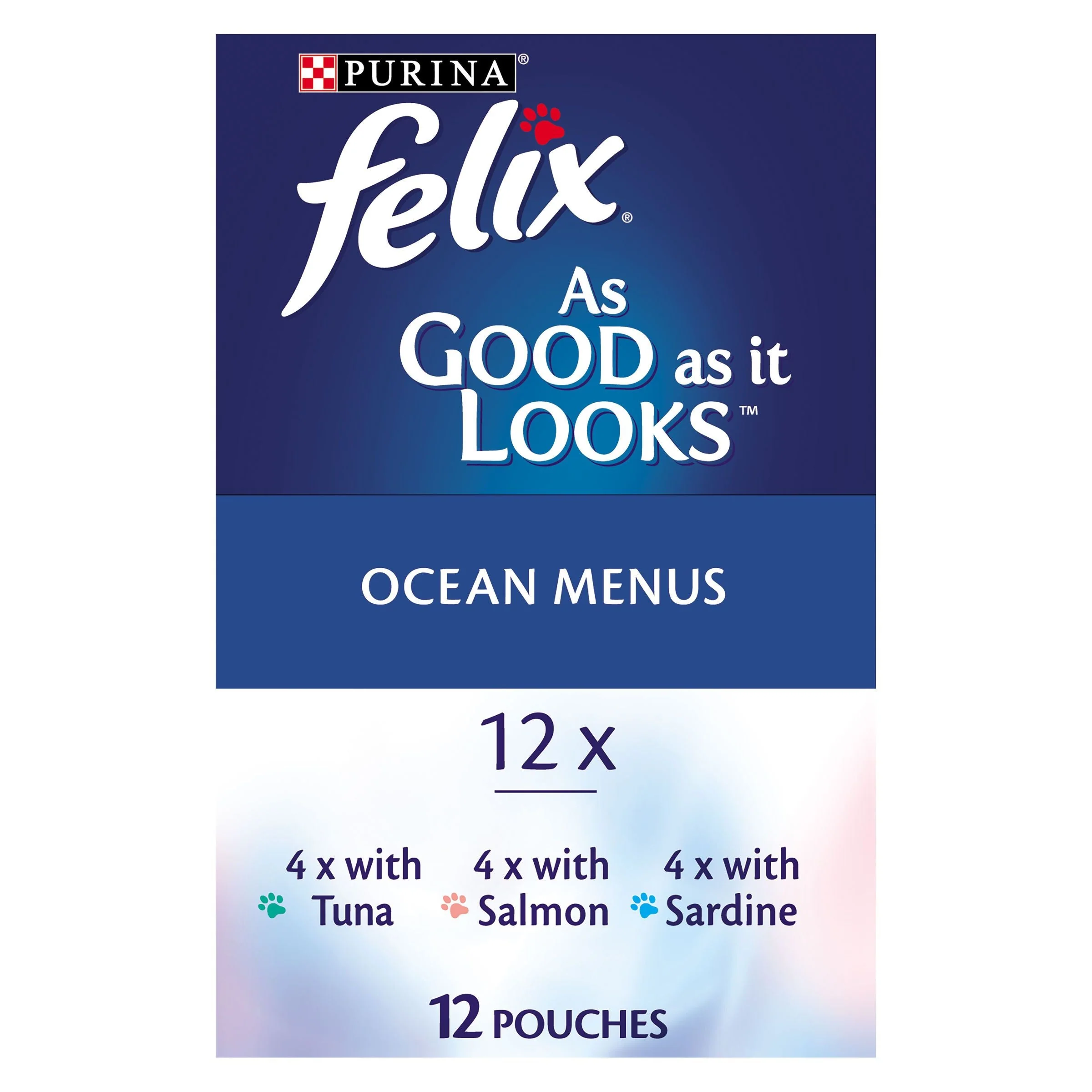 Felix As Good As It Looks Ocean Fish Wet Cat Food 12x85g - Image 5