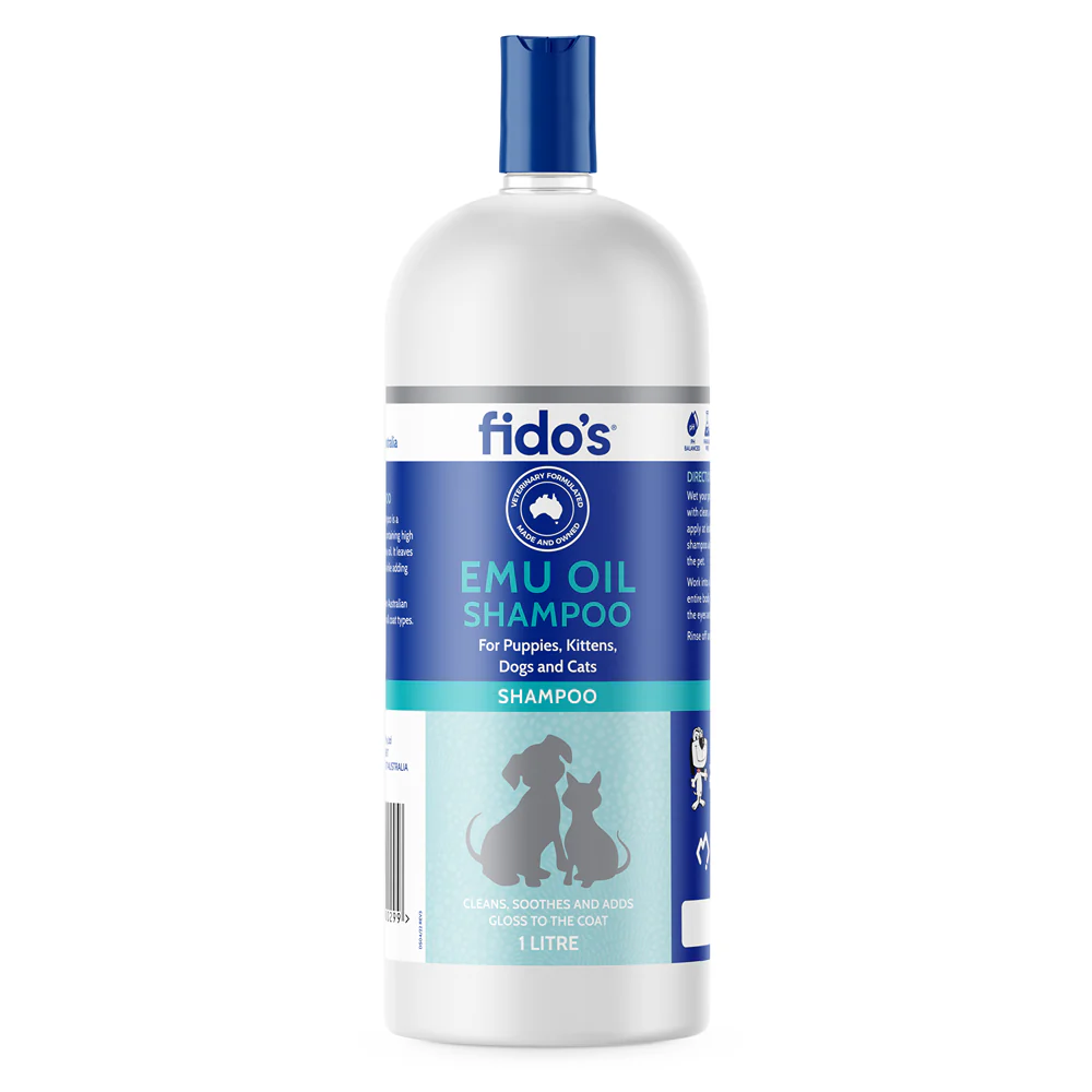 Fido's Emu Oil Shampoo for Dogs, Cats, Puppies and Kittens 1L - Image 2
