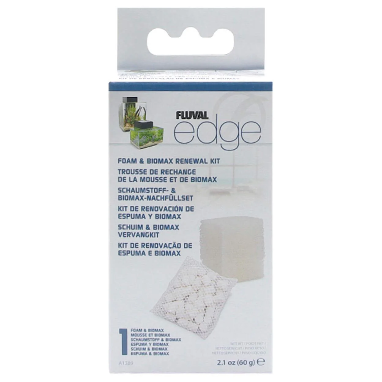 Fluval Edge Foam & Biomax Kit - Image 2