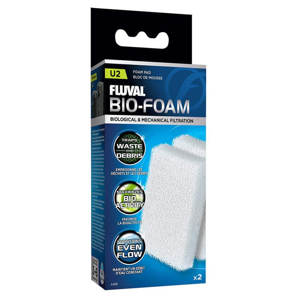 Fluval U2 Foam Insert 2pk - Image 2