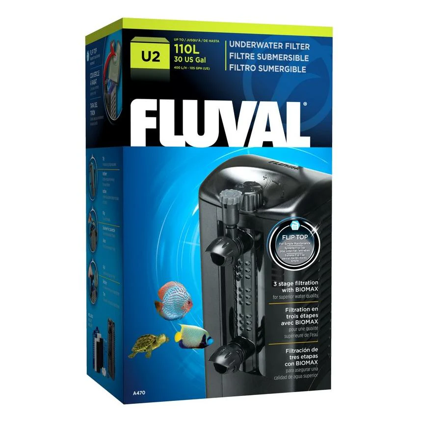 Fluval U2 Internal Aquarium Filter for 45-110L Aquariums