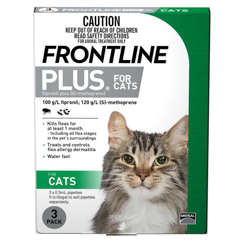 Frontline Plus Flea Treatment for Cats - Image 6