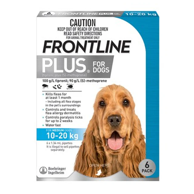 Frontline Plus - Flea Treatment for Dogs 10kg - 20kg - Image 4