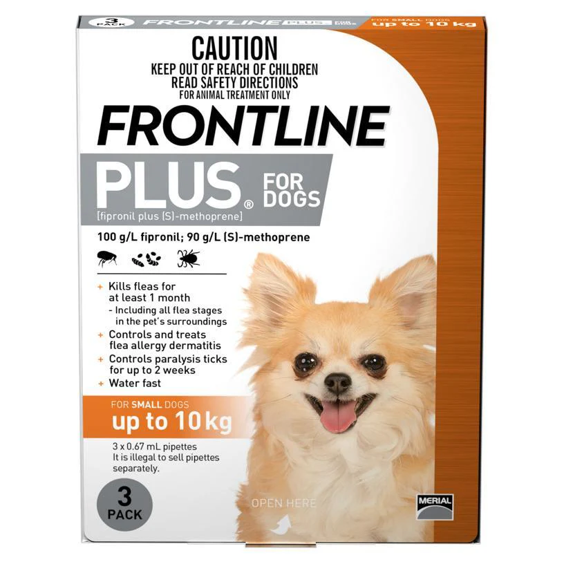 Frontline Plus - Flea Treatment for Dogs <10kg - Image 6